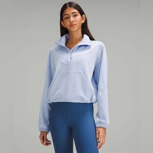 Lululemon Brushed Softstreme Ribbed Half Zip